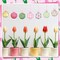 16 Pcs 1.57 Inch Spring Summer Hanging Ornaments Decorations Spring Summer Theme Cute Balls for Holiday Party Favors